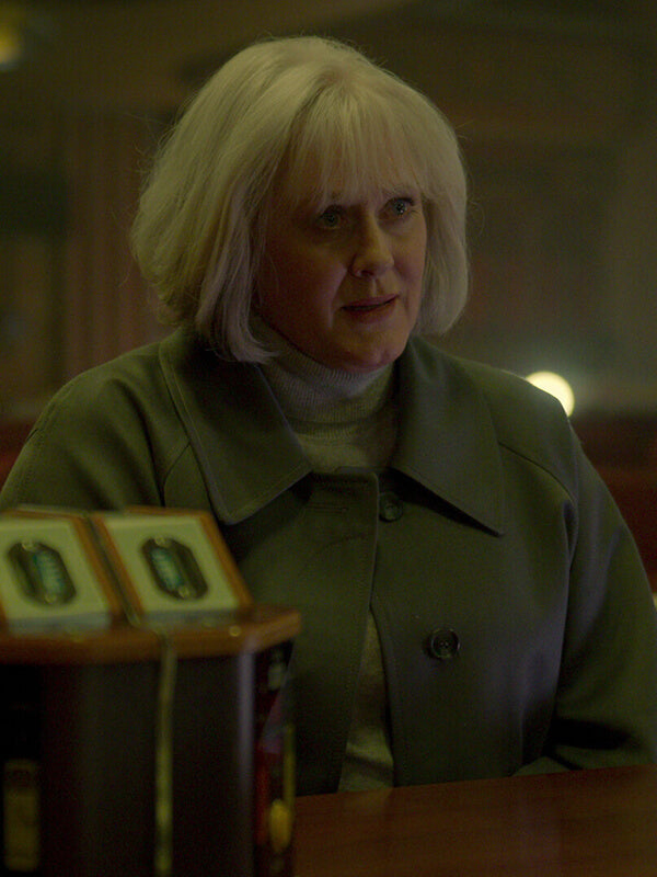 Black Doves S01 Sarah Lancashire Wool Coat