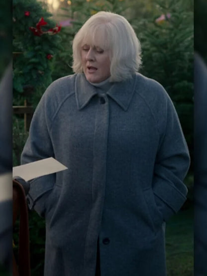 Black Doves S01 Sarah Lancashire Wool Coat