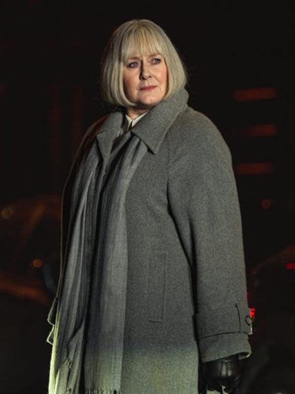 Black Doves S01 Sarah Lancashire Wool Coat
