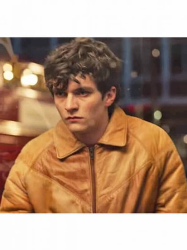 Black Mirror Bandersnatch Stefan Butler Leather Jacket
