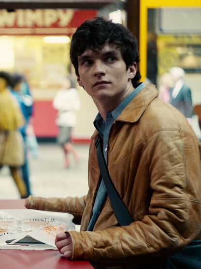 Black Mirror Bandersnatch Stefan Butler Leather Jacket