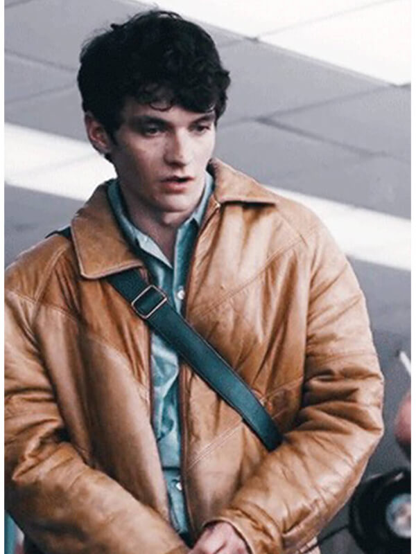 Black Mirror Bandersnatch Stefan Butler Leather Jacket