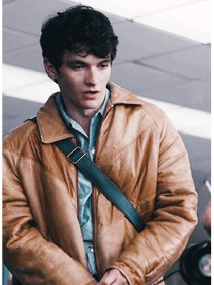 Black Mirror Bandersnatch Stefan Butler Leather Jacket