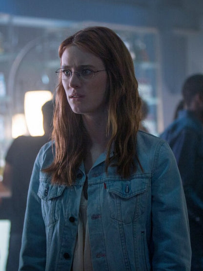 Black Mirror S03 Mackenzie Davis Blue Denim Jacket