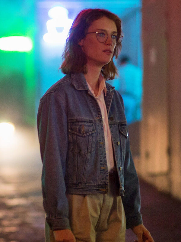 Black Mirror S03 Mackenzie Davis Blue Denim Jacket