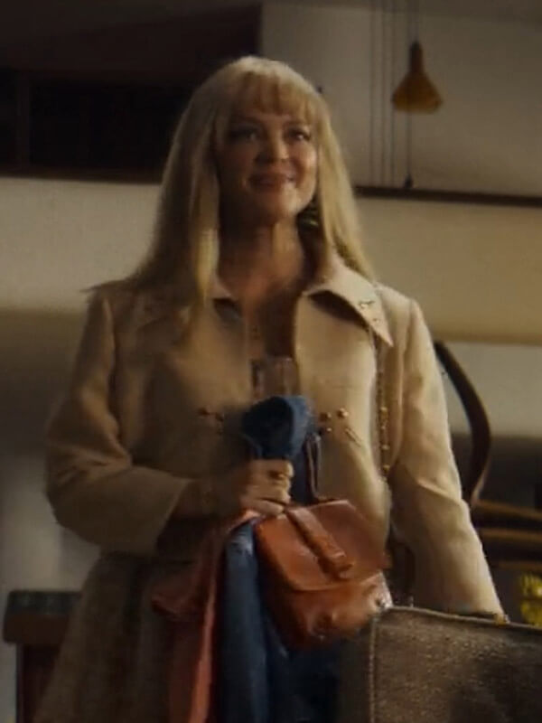 Black Mirror S06 Jessica Ross Beige Wool Jacket