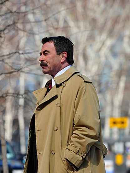 Blue Bloods Frank Reagan Beige Cotton Coat