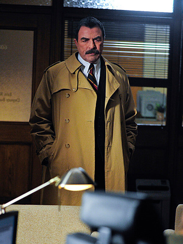 Blue Bloods Frank Reagan Beige Cotton Coat
