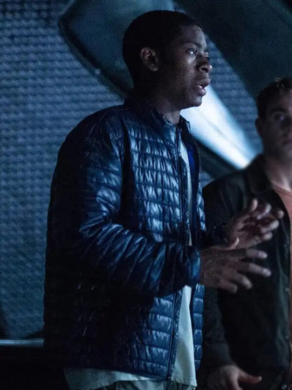 Blue Ranger Power Rangers RJ Cyler Blue Jacket
