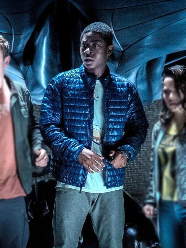 Blue Ranger Power Rangers RJ Cyler Blue Jacket