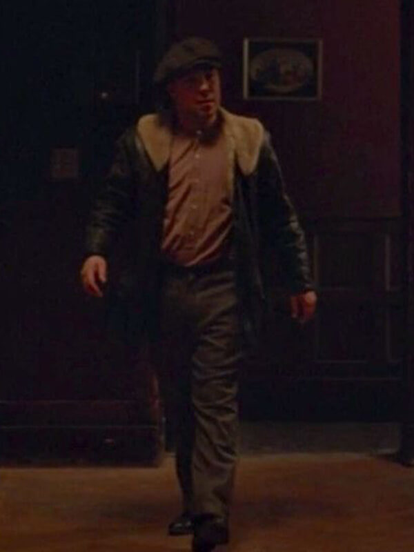Boardwalk Empire Stephen Graham Brown Leather Coat
