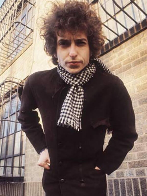 Bob Dylan Black Wool Coat