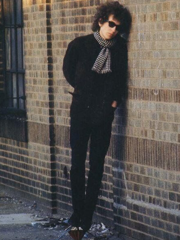 Bob Dylan Black Wool Coat