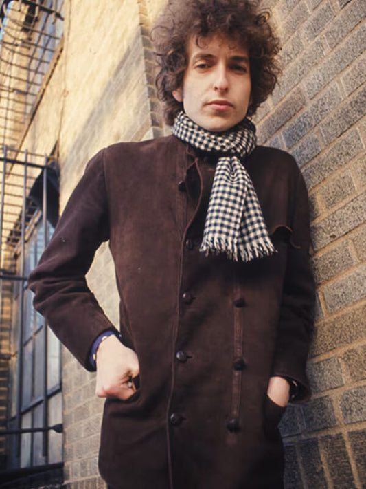 Bob Dylan Black Wool Coat