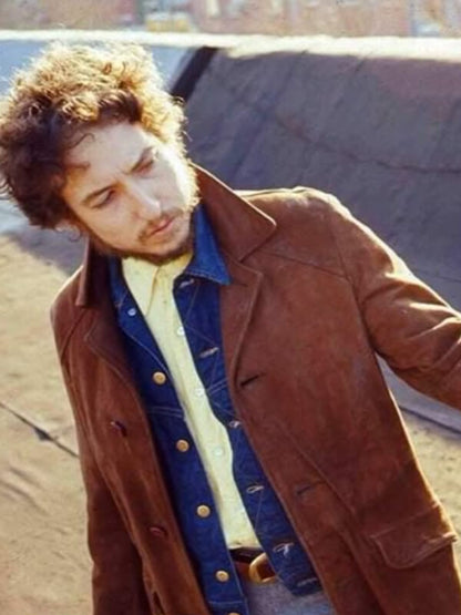 Bob Dylan Brown Suede Coat