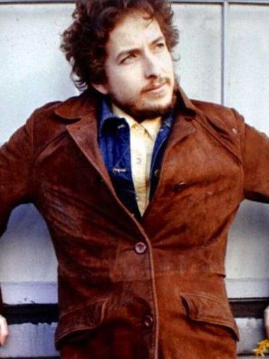 Bob Dylan Brown Suede Coat