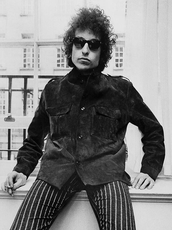 Bob Dylan London 1966 Blue Suede Jacket