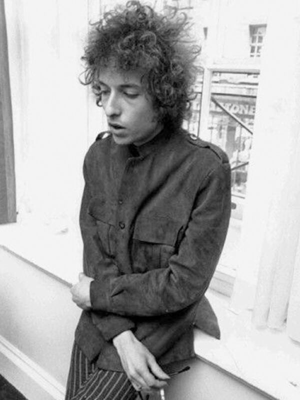 Bob Dylan London 1966 Blue Suede Jacket