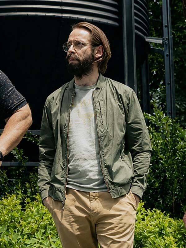 Bodhi Tulsa King Martin Star Bomber Jacket