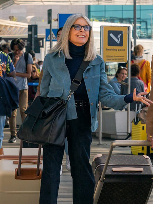 Book Club: The Next Chapter Diane Keaton Suede Jacket