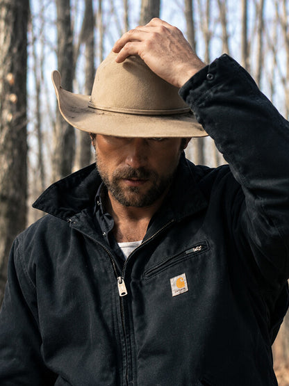 Brandon Sklenar The Rescue 2027 Black Cotton Jacket