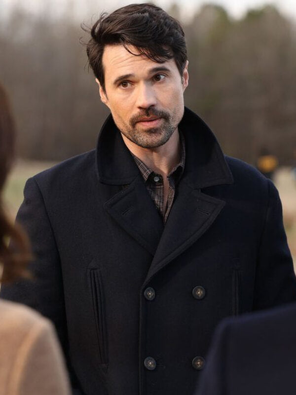 Brett Dalton Found S01 Mark Trent Wool Coat