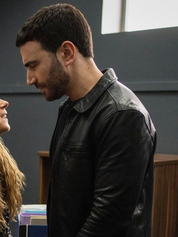 Brett Goldstein Ted Lasso S02 Black Leather Jacket