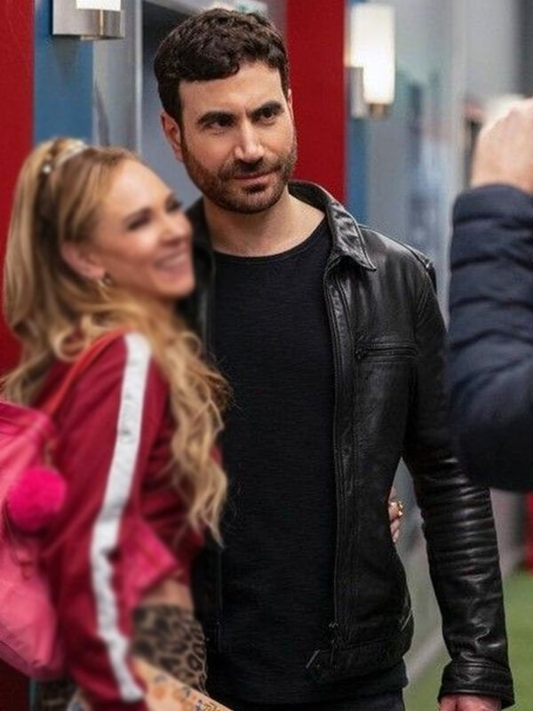 Brett Goldstein Ted Lasso S02 Black Leather Jacket