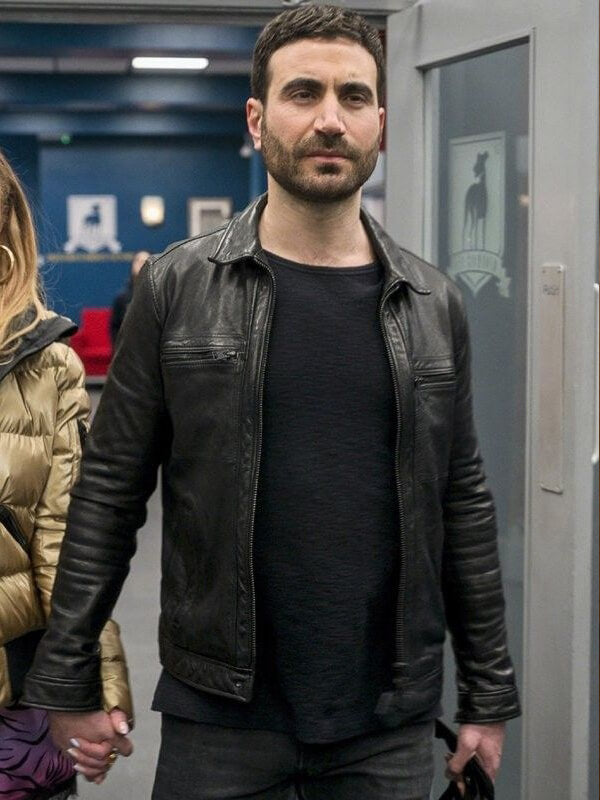 Brett Goldstein Ted Lasso S02 Black Leather Jacket
