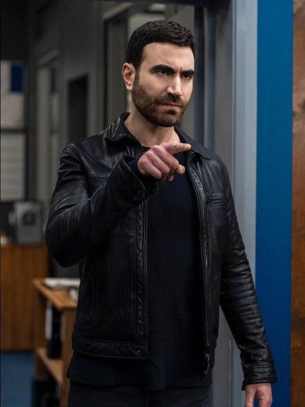 Brett Goldstein Ted Lasso S02 Black Leather Jacket