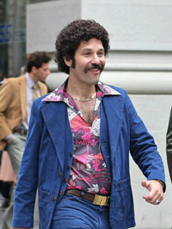 Brian Fantana Anchorman 2 Blue Denim Jacket
