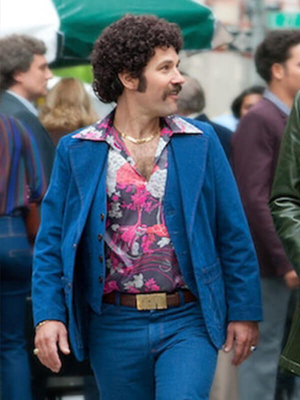 Brian Fantana Anchorman 2 Blue Denim Jacket