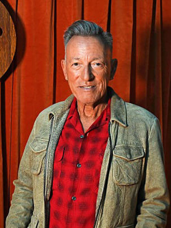 Bruce Springsteen Vintage Brown Leather Jacket