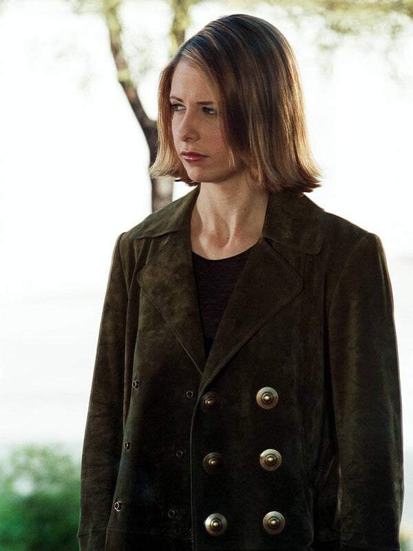 Buffy The Vampire Slayer Sarah Michelle Gellar Suede Coat