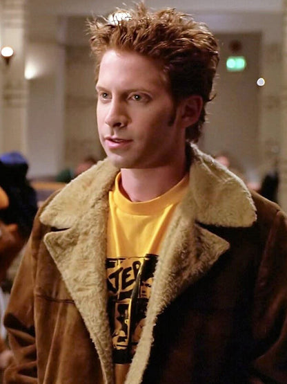 Buffy The Vampire Slayer Seth Green Shearling Jacket