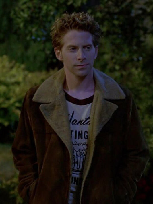 Buffy The Vampire Slayer Seth Green Shearling Jacket