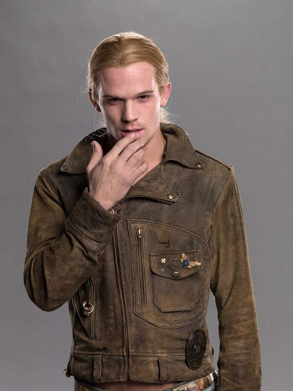 Cam Gigandet Twilight James Distressed Leather Jacket