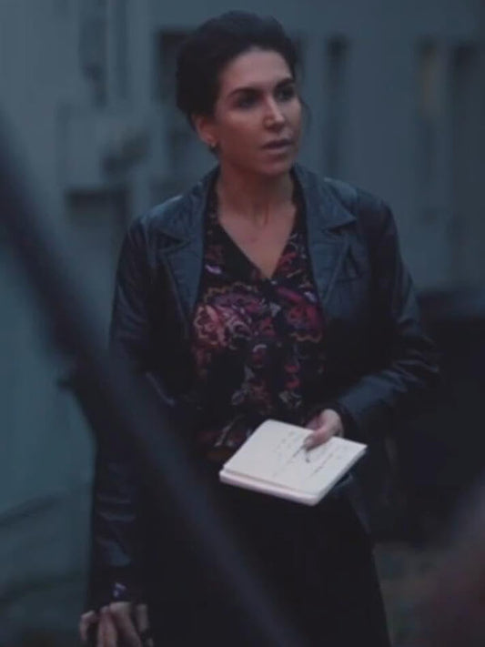 Cecile Cubilo Neighborhood Watch 2025 Leather Jacket