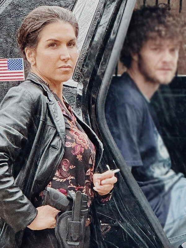 Cecile Cubilo Neighborhood Watch 2025 Leather Jacket