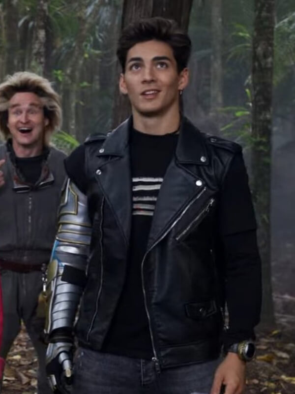 Chance Perez Power Rangers Dino Fury Leather Vest