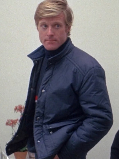 Chappellet Downhill Racer Robert Redford Blue Jacket