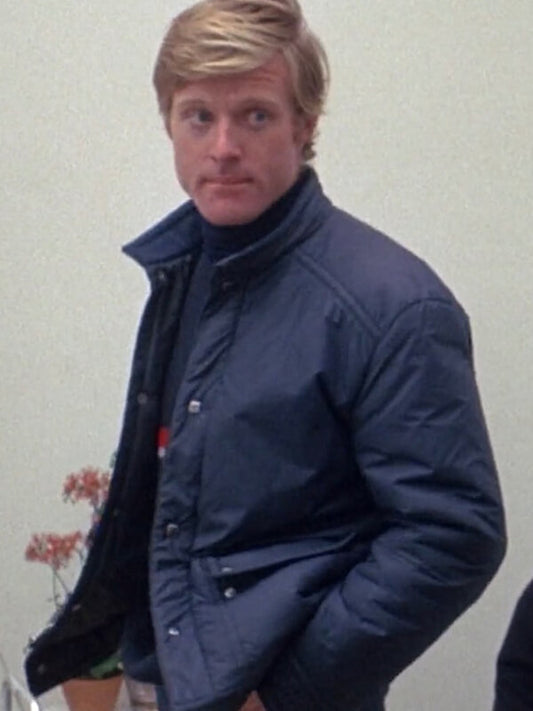 Chappellet Downhill Racer Robert Redford Blue Jacket