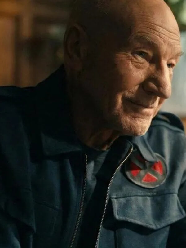 Charles Xavier Avengers: Doomsday 2026 Black Wool Jacket