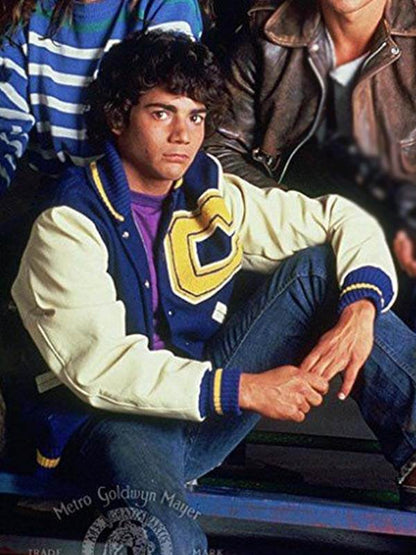 Charlie Sheen Red Dawn 1984 Matt Eckert Varsity Jacket