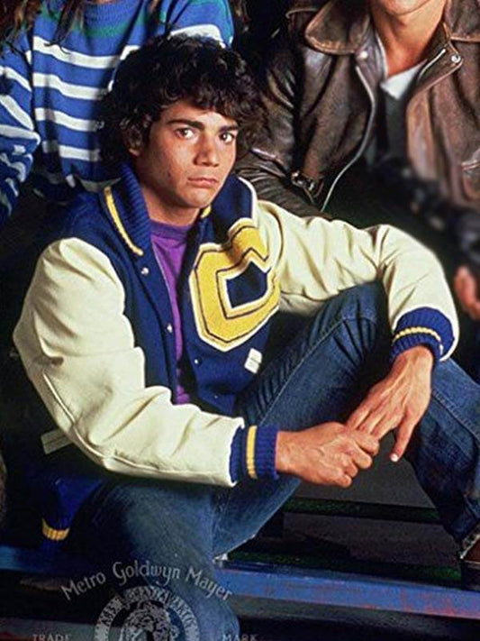 Charlie Sheen Red Dawn 1984 Matt Eckert Varsity Jacket