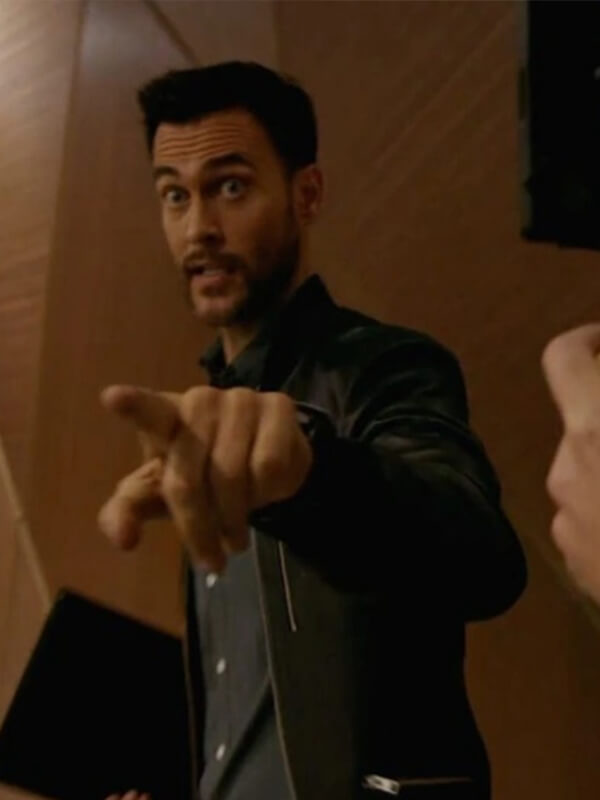 Cheyenne Jackson American Horror Story Leather Jacket