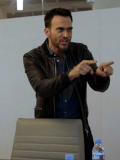 Cheyenne Jackson American Horror Story Leather Jacket