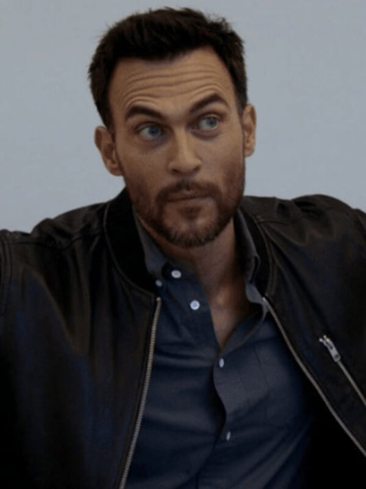 Cheyenne Jackson American Horror Story Leather Jacket