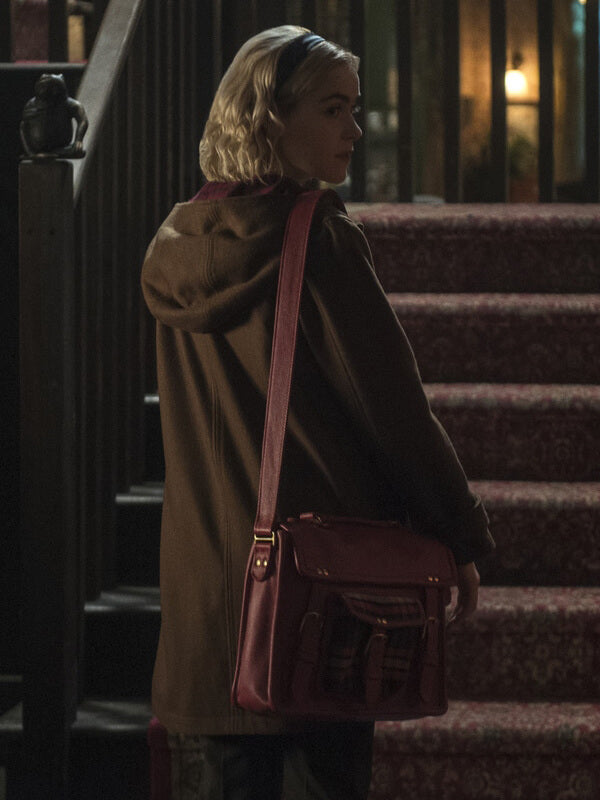 Chilling Adventures of Sabrina Kiernan Shipka Wool Duffle Coat
