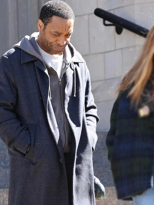 Chiwetel Ejiofor The Exorcist: Martyrs 2027 Gray Plaid Coat